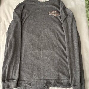 Harley-Davidson Charcoal Long Sleeve Tee